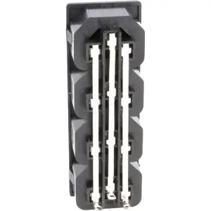 Ficha IEC C13 (hembra) cuádruple 3pin 10A de panel
