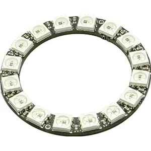 Módulo matriz redondo RGB de 16 LEDs WS2812