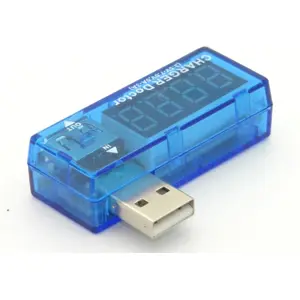 Medidor de tensão e corrente USB (voltímetro+amperímetro) - Charger Doctor