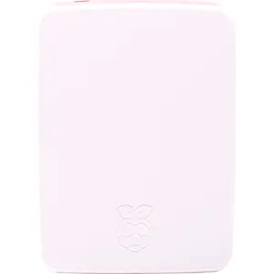 Caixa branca/vermelha para Raspberry Pi 4 model B - oficial Raspberry Pi