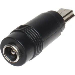 Adaptador de CC macho ø5.5x2.1mm a Mini-USB