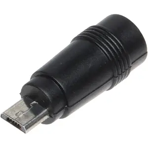 Adaptador DC macho ø5.5x2.1mm -> Micro-USB