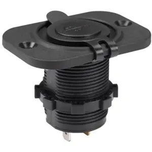 Toma de panel 2x USB (5V / 2.1A/1A)