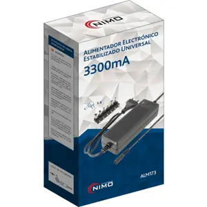 Fonte de alimentação 9..24VDC, máx. 3300mA 60W, c/ 6 adaptadores