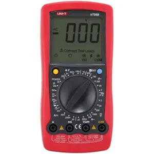 Multímetro digital (1000Vdc 750Vac 20Aac/dc 200MΩ Cap. °C hFE)