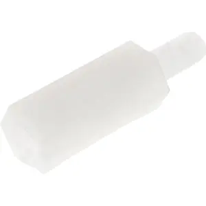 Espaçador fêmea/macho M2 em poliamida - 10mm