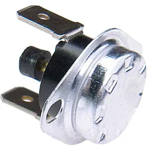 Termostato universal fixo NC 180ºC c/ reset manual - terminais verticais