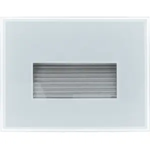 Luminaria LED de empotrar en pared 230VAC 5W 450lm CCT (3000/4000/6000K) IP66 38º - Blanco