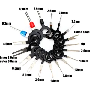 Conjunto de 18 extractores de terminais universais