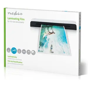 Película para máquina plastificadora tamanho A3 (emb.100)