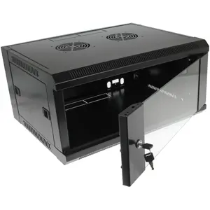 Armário bastidor (Rack) 19'' de parede 4U 600×450×285mm