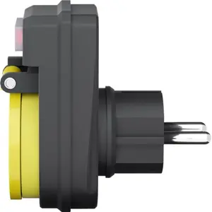 Tomada de protecção de corrente Schuko 3680W p/ exterior IP44
