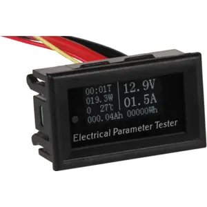 Medidor digital multifunções (100VDC 0..20A)