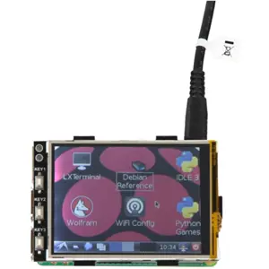 Display LCD 3,2'' 320x240 Touchscreen compatível com Raspberry Pi