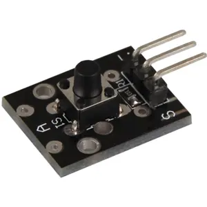 Modulo botão miniatura compatível com Arduino 15x26x10mm