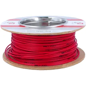Bobine de fio de cobre multifilar 1x2.5mm² - vermelho - 100m