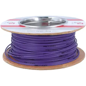 Bobine de fio de cobre multifilar 1x1.5mm² - violeta - 100m