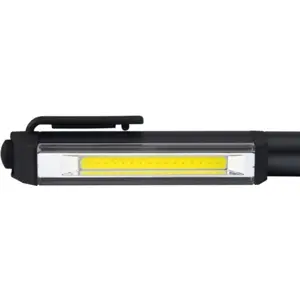 Gambiarra LED COB 3W 200lm compacta rotativa 180º de alumínio c/ íman