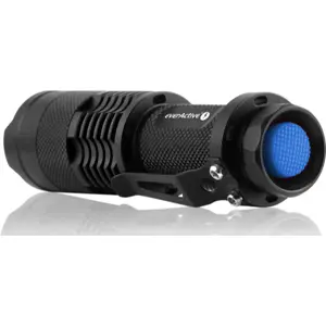 Lanterna compacta LED CREE XP-E2 3W 200lm c/ zoom - 1xAA