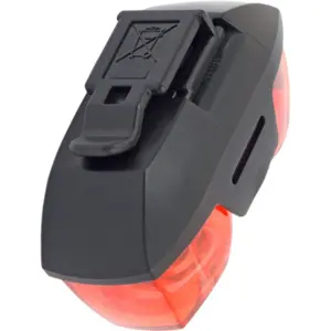 Luz traseira para bicicleta 2x0.5W (2x AAA)