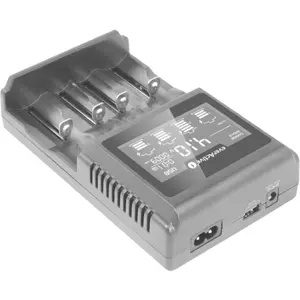 Cargador profesional de multi-baterías NiMH/Li-ion/Li-FePO4 con LCD y USB
