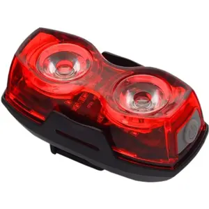 Luz traseira para bicicleta 2x0.5W (2x AAA)