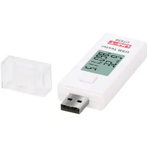 Medidor de tensão e corrente USB (voltímetro+amperímetro) c/ memória
