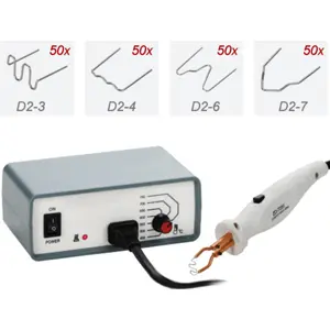 Estação de reparação a quente para plásticos 40W (450..750ºC) c/ 200 grampos - ZD-8905C