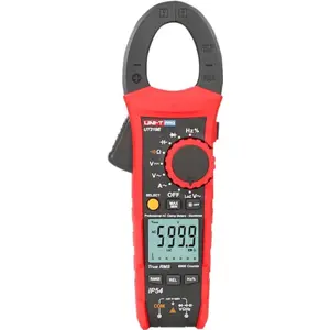 Pinça amperimétrica (600Aac 600Vac/dc 60MΩ Cap. Hz/% T-RMS Auto-Range Min/Max)