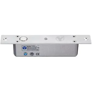 Cerradura electromecánica 12VDC 850mA con LED y retardo programable 0/3/6/9 s