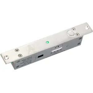 Cerradura electromecánica 12VDC 850mA con LED y retardo programable 0/3/6/9 s