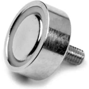 Imán Neodymium (NdFeB) redondo con rosca M3 - N42 Ø13mm