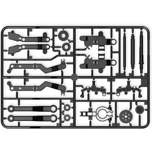 Kit de montagem Robôt de codificação mecânica 5-em-1