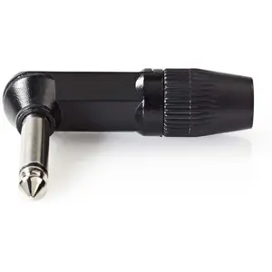 Ficha Jack 6.35mm MONO Macho 90º