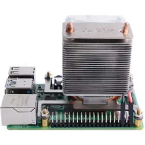 Dissipador c/ ventoinha ICE TOWER para Raspberry Pi 3B/3B+/4B