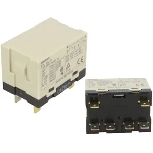 Relé 24VDC 25A DPST-NO (6 Faston)