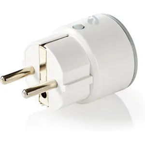 Tomada Inteligente Wi-Fi c/ medidor de consumo 2500W (compatível c/ Tuya) SmartLife