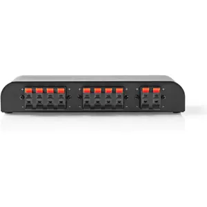 Controlador de altifalantes de 4 pares (4x L+R) - [ligações mola]