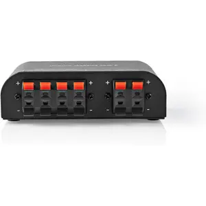 Controlador de altifalantes de 2 pares (2x L+R) - [ligações mola]