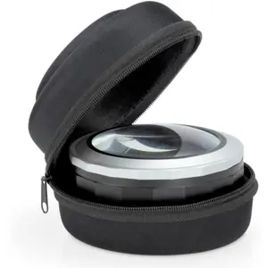 Lupa de mesa ajustable (5x..7x) con LED recargable - Fysic -FLA-18