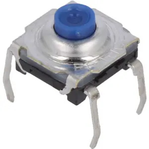 Botão miniatura 7.3x7.4x4.75mm 32VDC 50mA - C&K KSA0M411LFTR