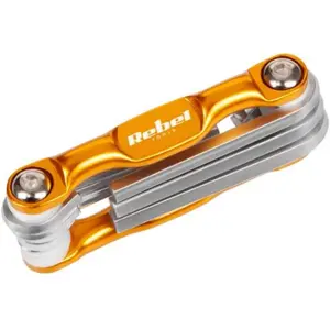 Kit de bolso c/ 8 chaves Allen/Sextavadas 1.5-6mm