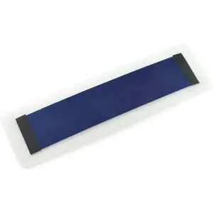 Painel fotovoltaico flexível 1.5V 0.33A 0.50W c/ rebordo para costuras (wearable) - 180x40mm
