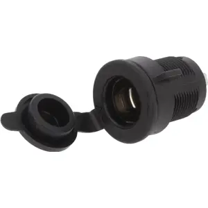 Ficha de mechero hembra para panel 12/24VDC 20A (Ø27mm)