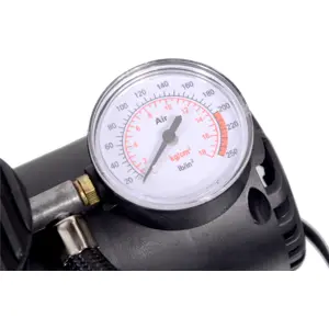 Compressor de Ar 12V 72W 18bar com manómetro - Compass
