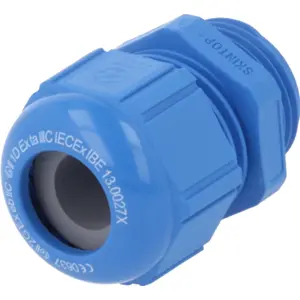 Bucim azul M20 (20mm) para cabos Ø5...10mm