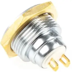 Botón interruptor de presión antivandálico unipolar SPST OFF-(ON) IP67 - ITW 57-111