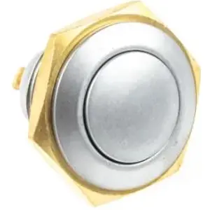 Botón interruptor de presión antivandálico unipolar SPST OFF-(ON) IP67 - ITW 57-111