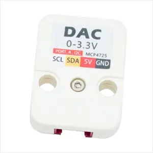 Unidad conversor digial a analógico DAC I2C (MCP4725)
