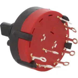 Interruptor rotativo 8 posições 0,3A 125VAC